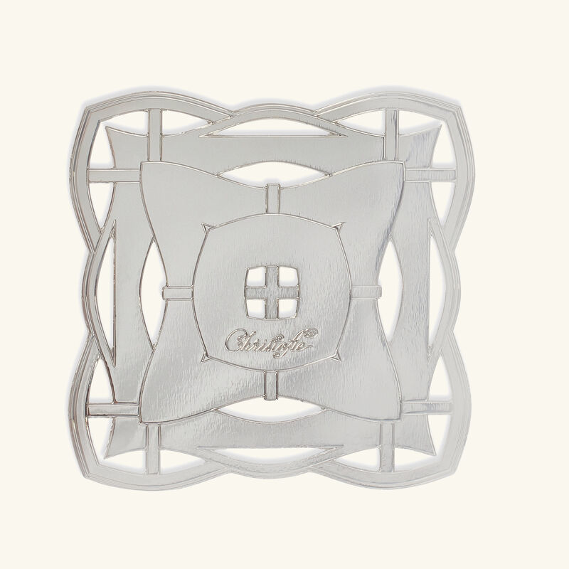 christofle s ve d argent 6 celebration ornaments mini silver