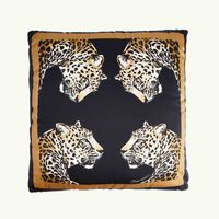 dolce gabbana casa leopard tray rectangular large brown