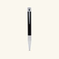 st dupont d initial ballpoint pen black