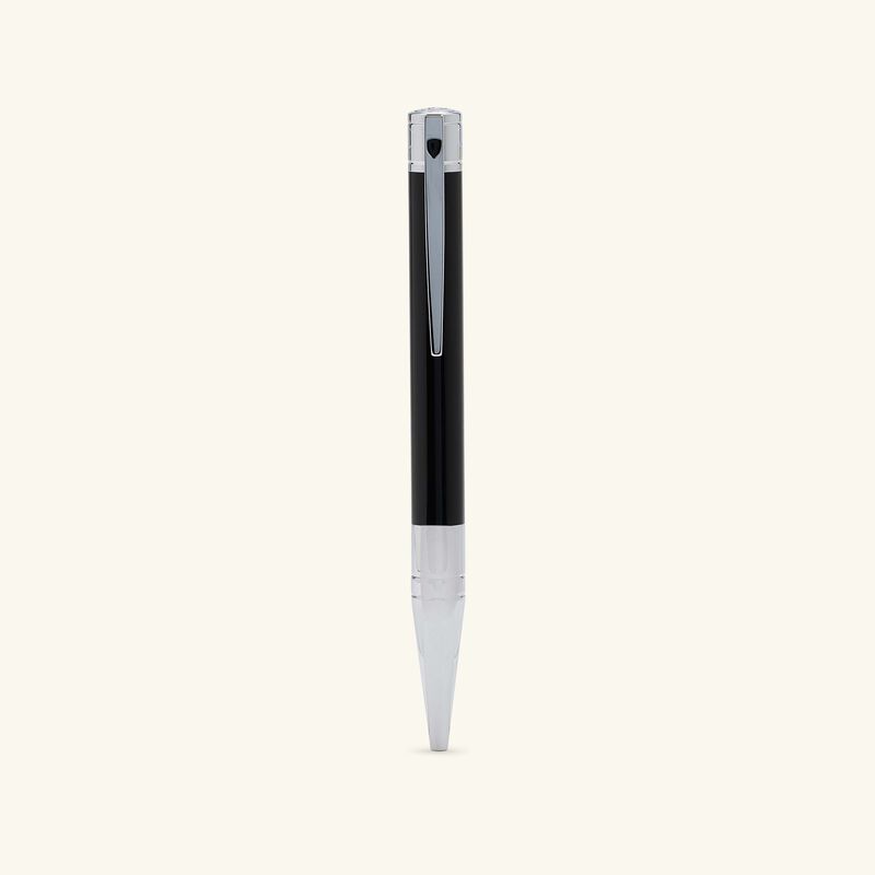 st dupont d initial ballpoint pen black