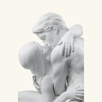 lladro passionate kiss sculpture large white