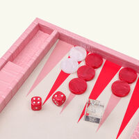 vido alligator backgammon set medium