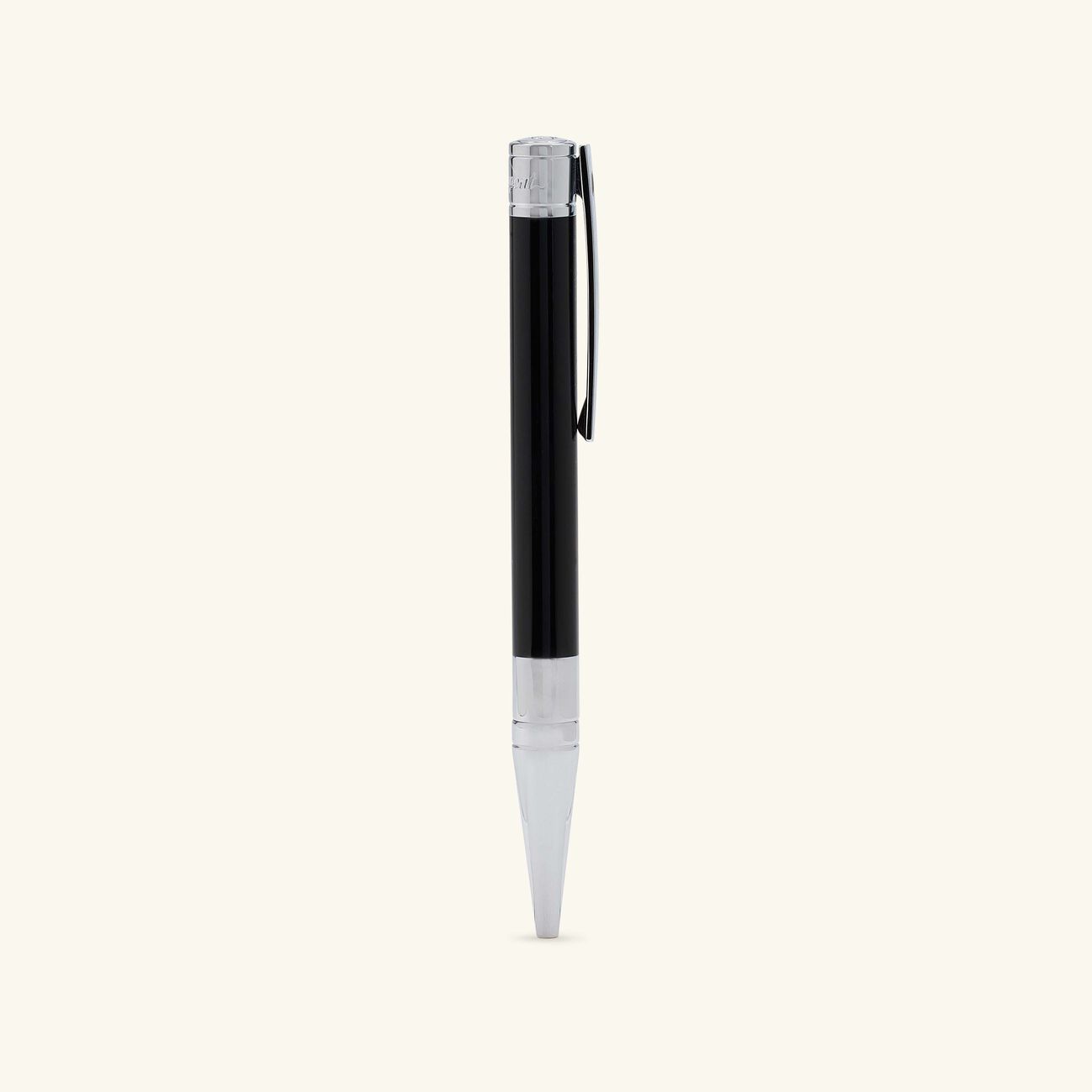 st dupont d initial ballpoint pen black