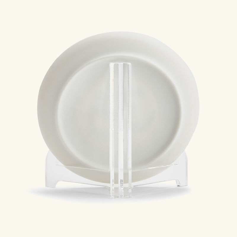 lladro om decorative plate white