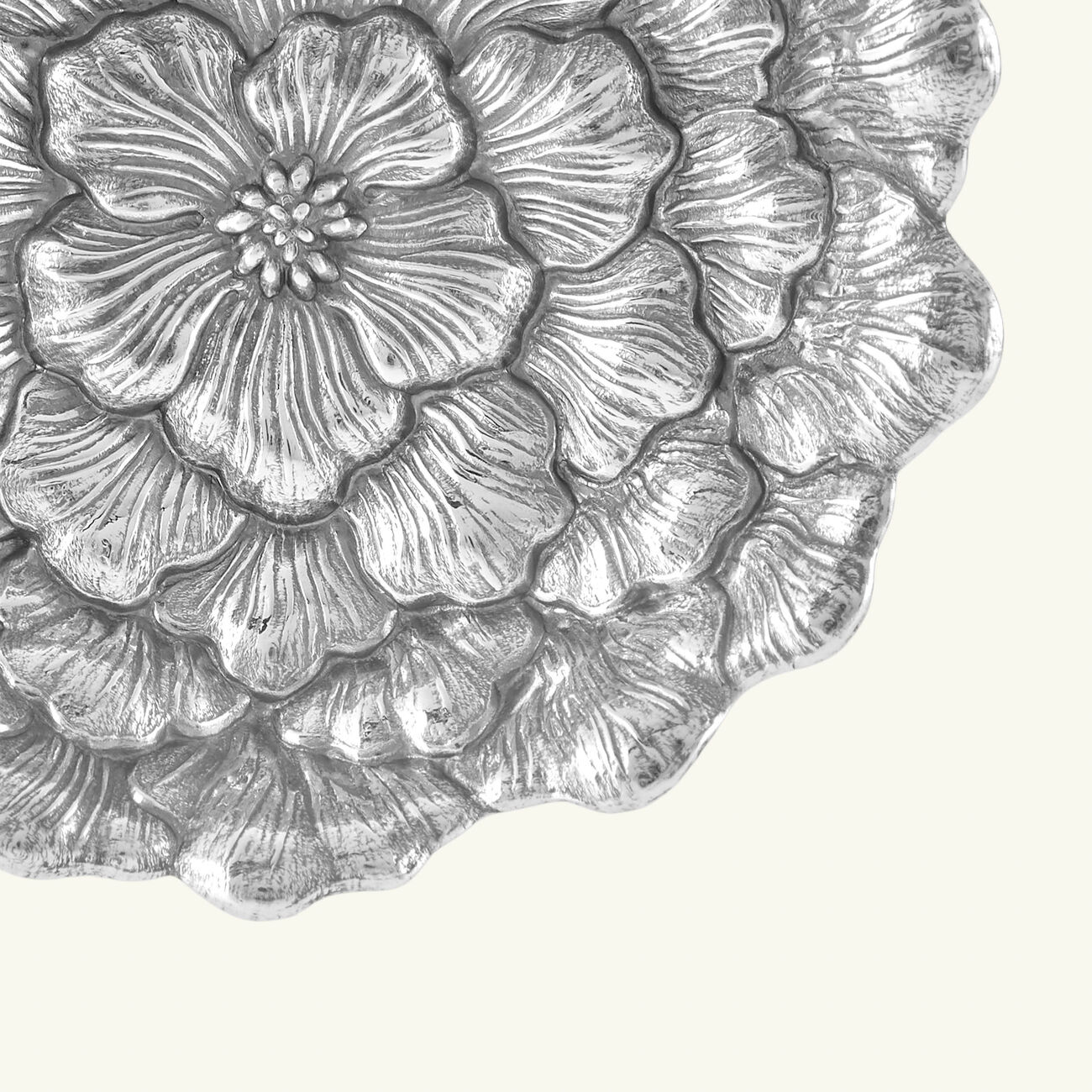 buccellati gardenia flower bowl small silver