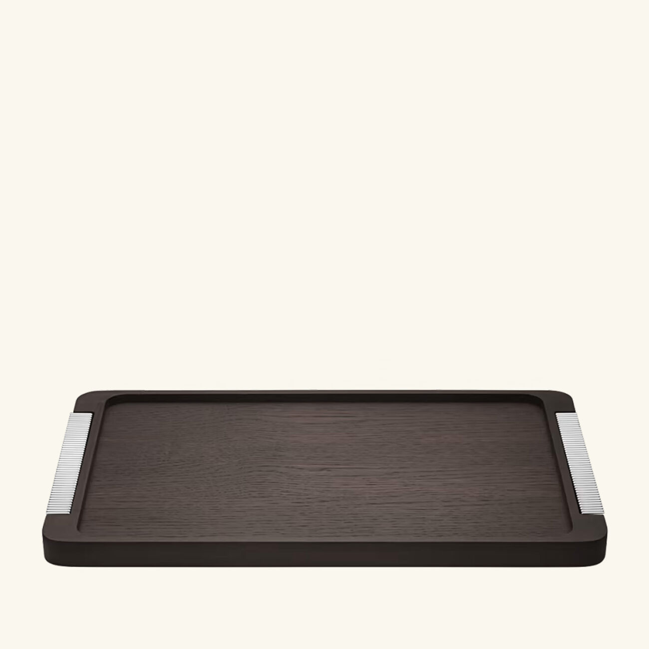 georg jensen bernadotte serving tray rectangular medium brown