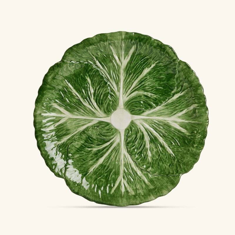 Radicchio Dinner Plate Round Green 30cm les ottomans radicchio dinner plate round green 30cm