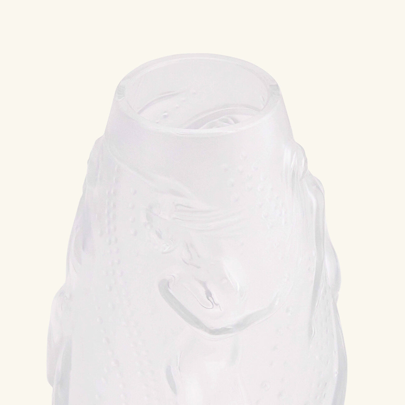 lalique nymphes vase mini clear