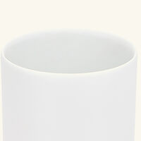 christofle babylone vase small white