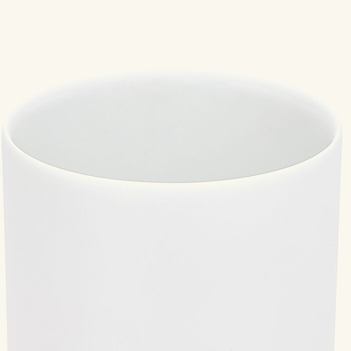 christofle babylone vase small white