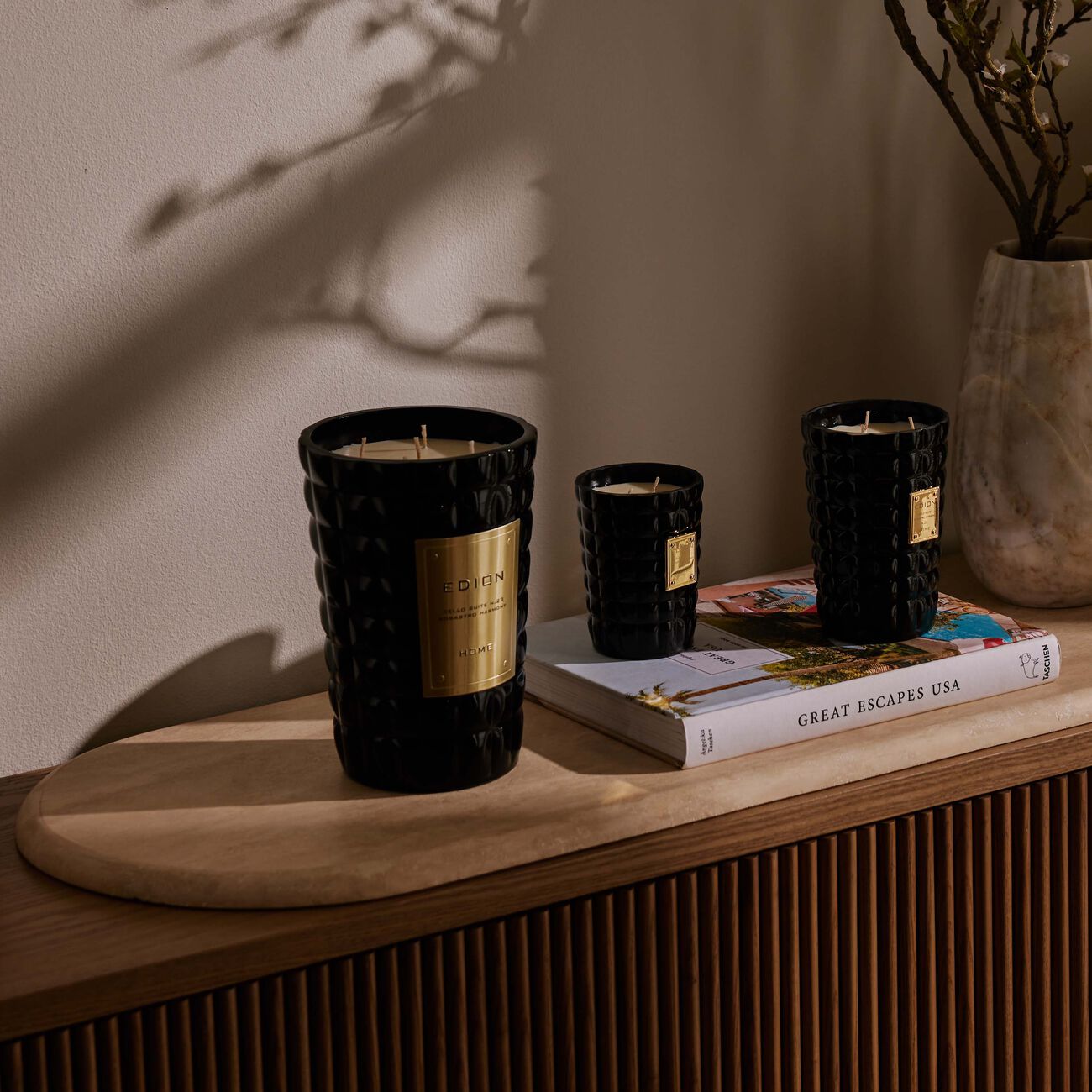 edion cello suite no 23 rosastro harmony nero scented candle 300g