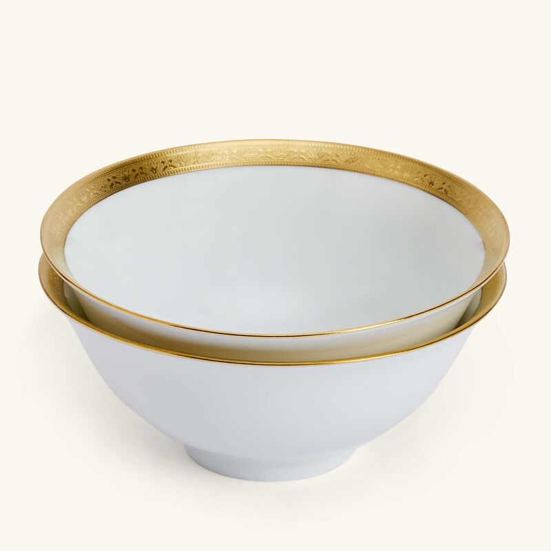 طقم ريف دو نيل المؤلف من وعائين للحساء باللون الأخضر large