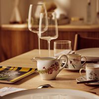 bernardaud jardin indien milk pitcher white