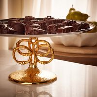 لوبجيه قاعدة الكيك إيفوكا باللون الذهبي 30 سم