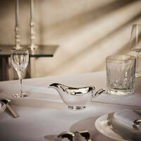christofle vertigo gravy boat silver plated