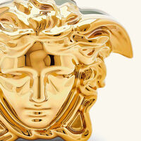 versace medusa grande vase small gold