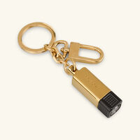 st dupont double puncher cigar cutter gold