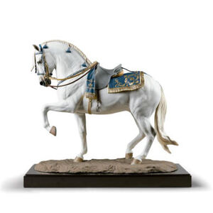 Spanish Pure Breed Horse Sculpture - Limited Edition, medium