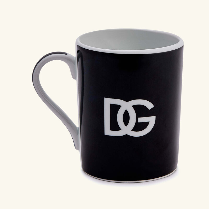 dolce gabbana casa dg logo mug pattern
