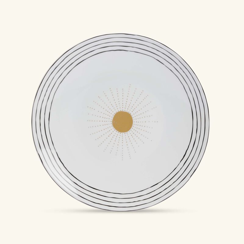 bernardaud aboro salad plate round gold 21cm